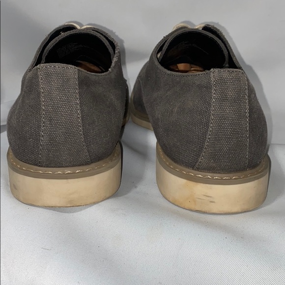 Public Opinion Grey Denim Oxfords Men’s Size 13 - Picture 5 of 10